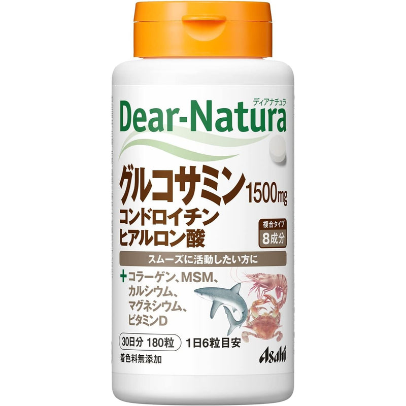 Diana Nature Glucosamine Chondroitin Hyaluronic Acid Supplement 180 Tablets (30-Day Supply) Made in Japan - Tokyo Sakura Mall