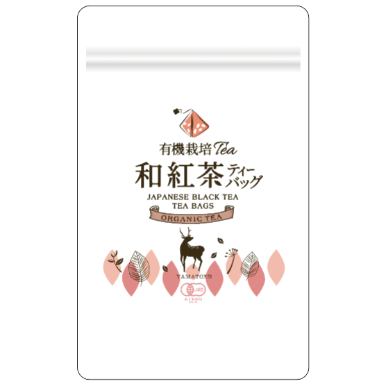 Nara Yamatoen Made / JAS test passed Organic Japanese black tea tea bags 3g x 12-  Nara Store Japan