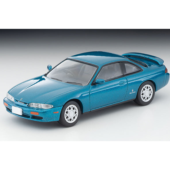 Tomica 1/64 LV-N313b Nissan Silvia Q's TypeS (Aqua Green) 1994 Made in JAPAN - Kurumira