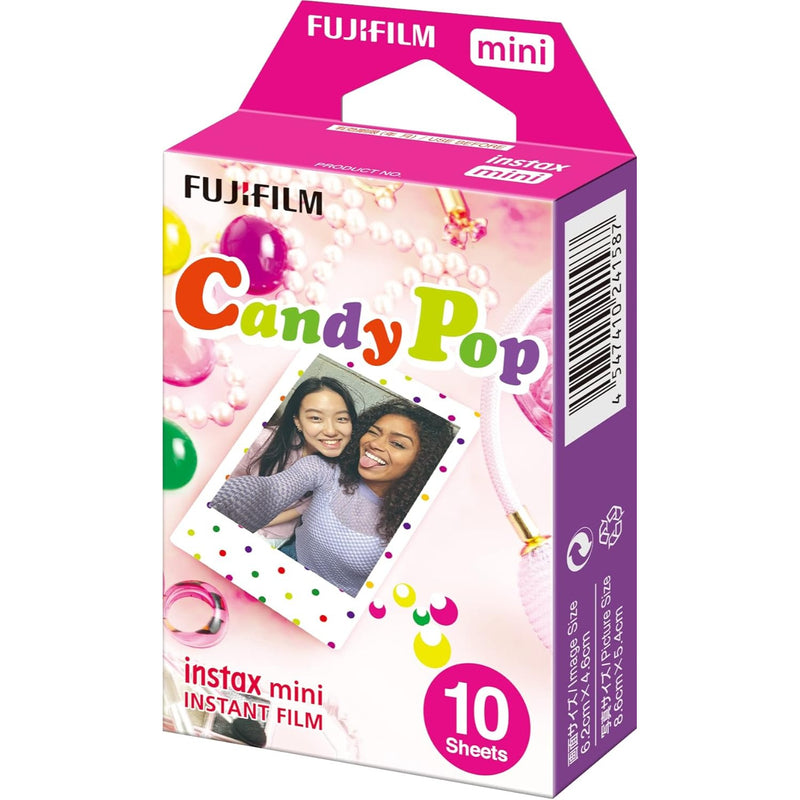 FUJIFILM Instax Mini Instant Film CandyPop 10 Prints Polaroid Camera Send from JAPAN - Tokyo Sakura Mall