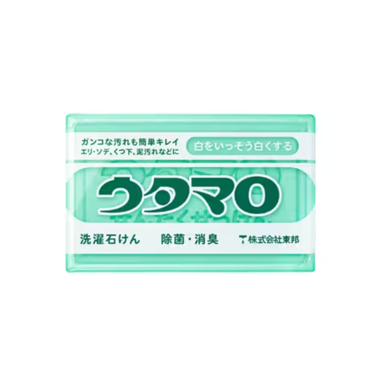 Toho Utamaro Stain Removal Laundry Soap 133g x 3 bar Made in JAPAN - Tokyo Sakura Mall