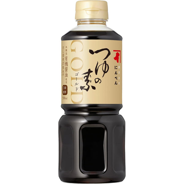 Ninben Tsuyu no Moto Gold Hokkaido 500mL Kombu Noodle Soup Base Made in JAPAN - Tokyo Sakura Mall