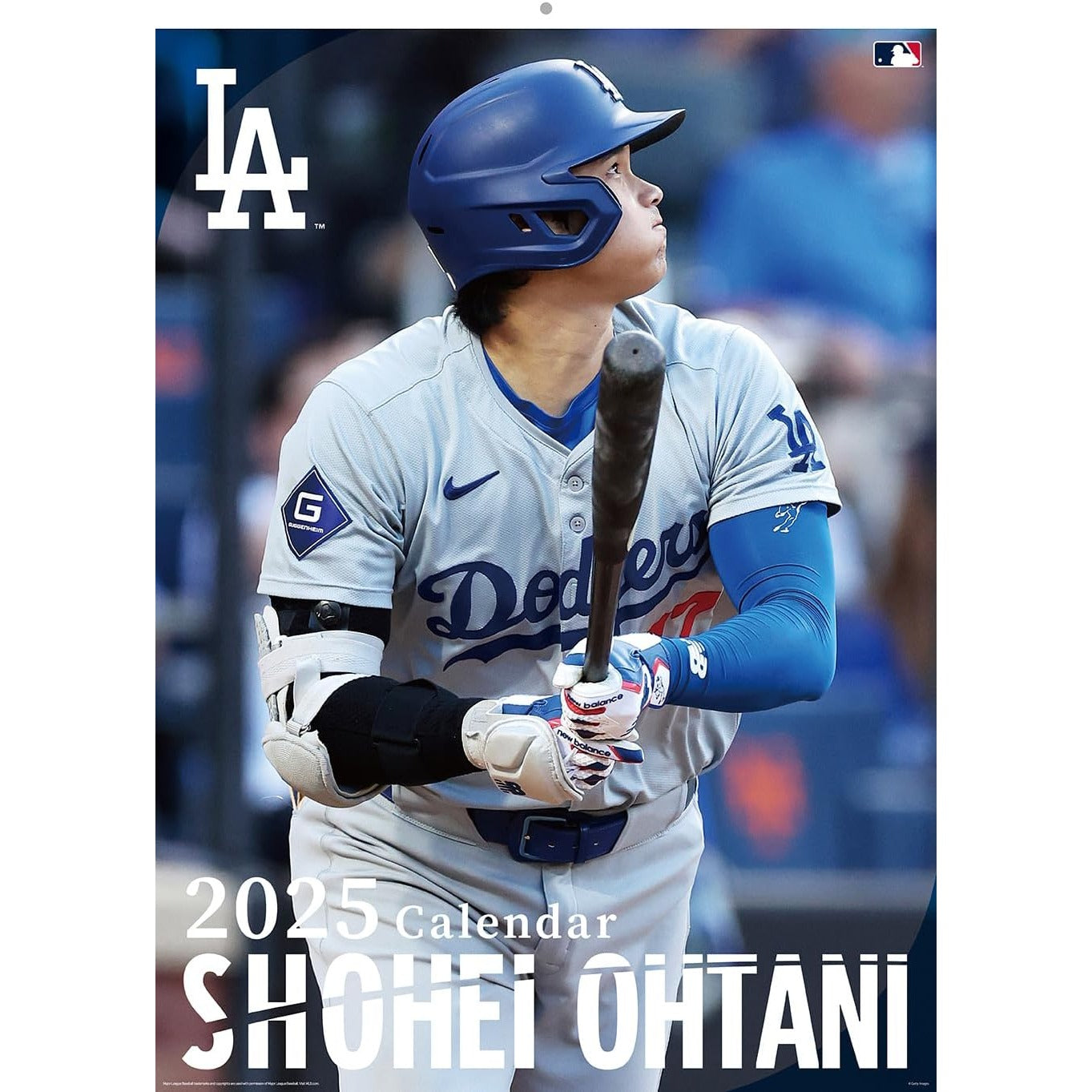 L.A. Dodgers Shohei Ohtani 2025 Calendar Wall Hanging by ENSKY JAPAN