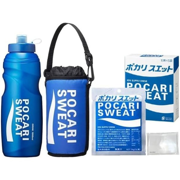 Pocari Sweat Squeeze Bottle & Jacket & Powder Packets – Hydration On-the-Go! Japan - Tokyo Sakura Mall