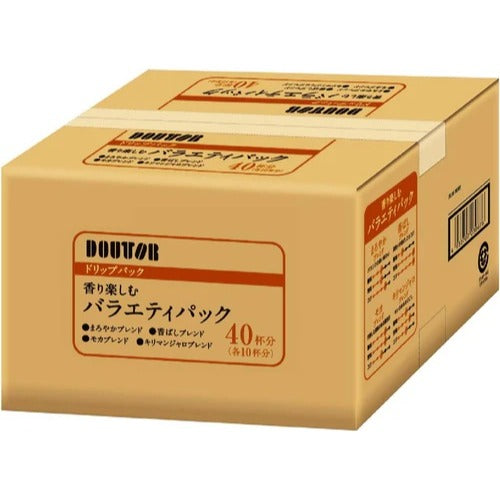 Doutor Drip Coffee Pack Flavorful Variety Sort 40 Pack 4 flavors Japan Import - Tokyo Sakura Mall