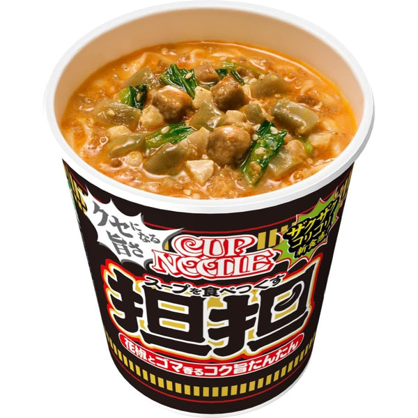 Nissin Cup Noodle Tantan Spicy Sesame & Pepper Flavor 87g x 20 Made in Japan - Tokyo Sakura Mall