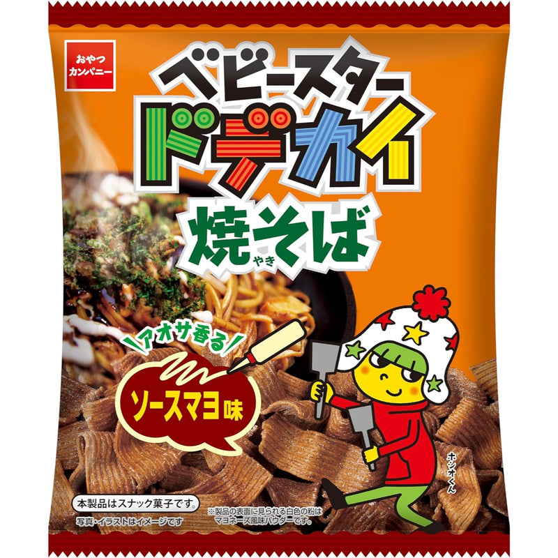 Baby Star Dodekai Yakisoba Sauce Mayo Flavor 67g × 12 Bags Made in JAPAN - Tokyo Sakura Mall