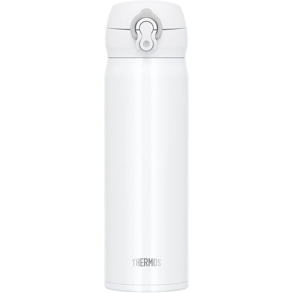 Special Sale! Thermos Vacuum Insulated Bottle 500ml White (JNL-505 WHGY) - Tokyo Sakura Mall