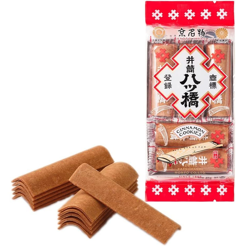 Izutsu Yatsuhashi 30 Pieces (3 × 10 Bags) Kyoto Traditional Made in JAPAN - Tokyo Sakura Mall