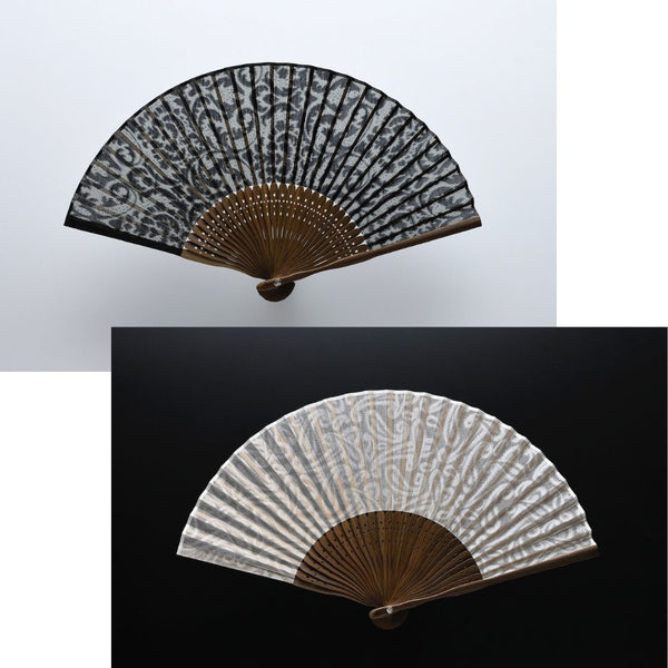 Japan's Only Post-Dyed Silk Folding Fan "Sensu" - Kurumira Shop