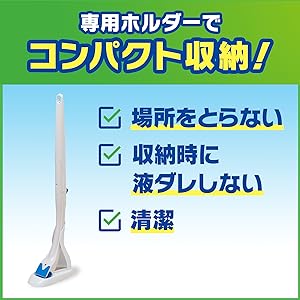 Scrubbing Bubbles Flushable Toilet Brush with Floral Soap Scent - Handle + Refills (16 Pieces)Made in JAPAN - Tokyo Sakura Mall