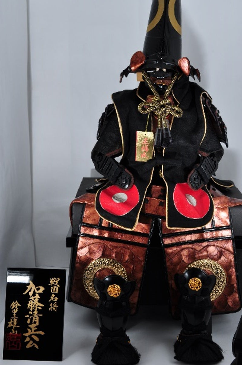 Samrai Dolls (Kato Kiyomasa) for boys in May - from  Kumamoto Store Japan