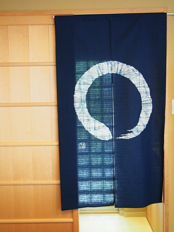 Japanese Noren Curtain Roketsuzome which is masterpiece in Kyoto Japan - The Japan Pride