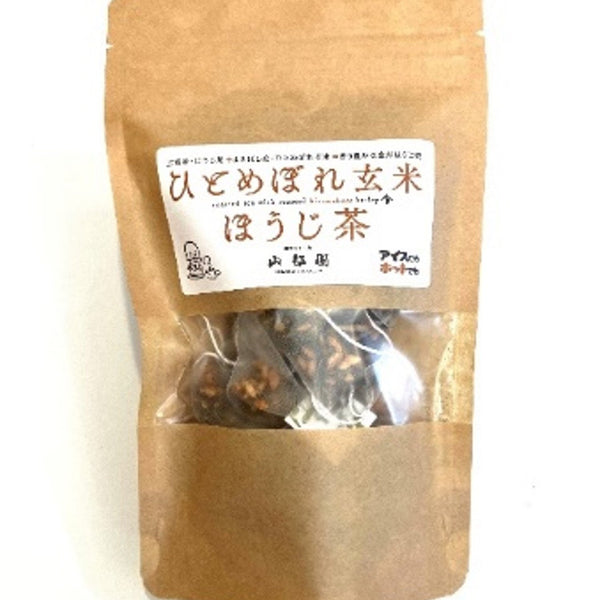 Hitomebore Brown Rice Houjicha (roasted tea with roasted hitomebore barley)- feel NIPPON STORE