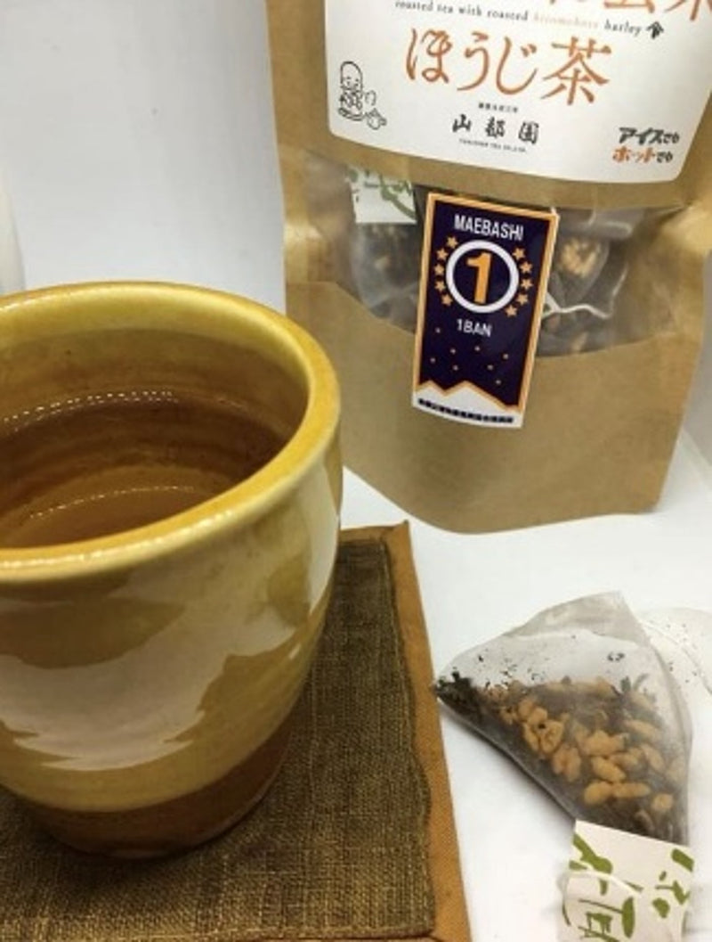 Hitomebore Brown Rice Houjicha (roasted tea with roasted hitomebore barley)- feel NIPPON STORE